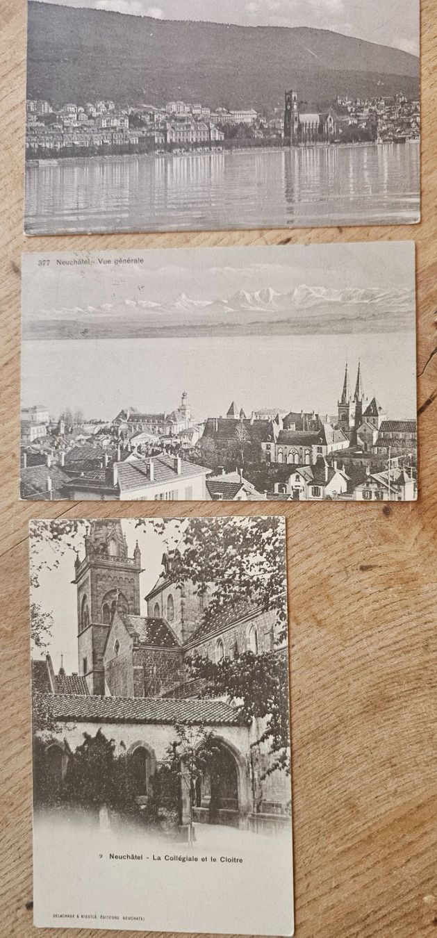 Cartoline postali: 3 CPA NEUCHATEL – Usato da Les Valettes venduto da Nuba1