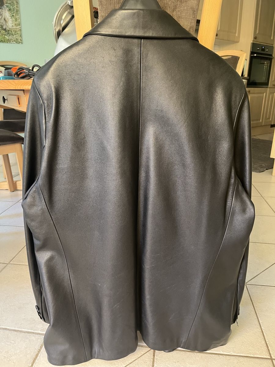 Giacche: Schwarze Nappaleder Jacke – Usato da Neuenhof venduto da Ivita 1