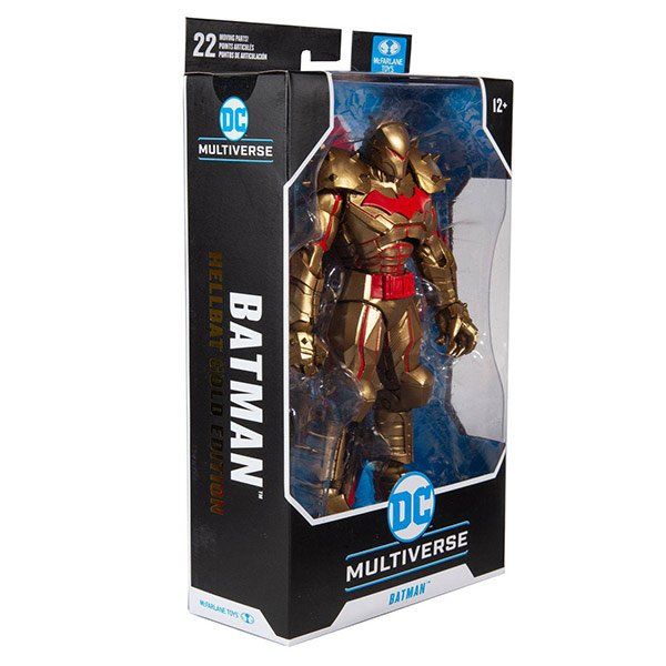 Statuette: DC Multiverse Batman Hellbat Suit (Gold Edition) Actionfigur – Nuovo e nell'imballaggio originale da Zofingen venduto da ActionSpielzeug 8