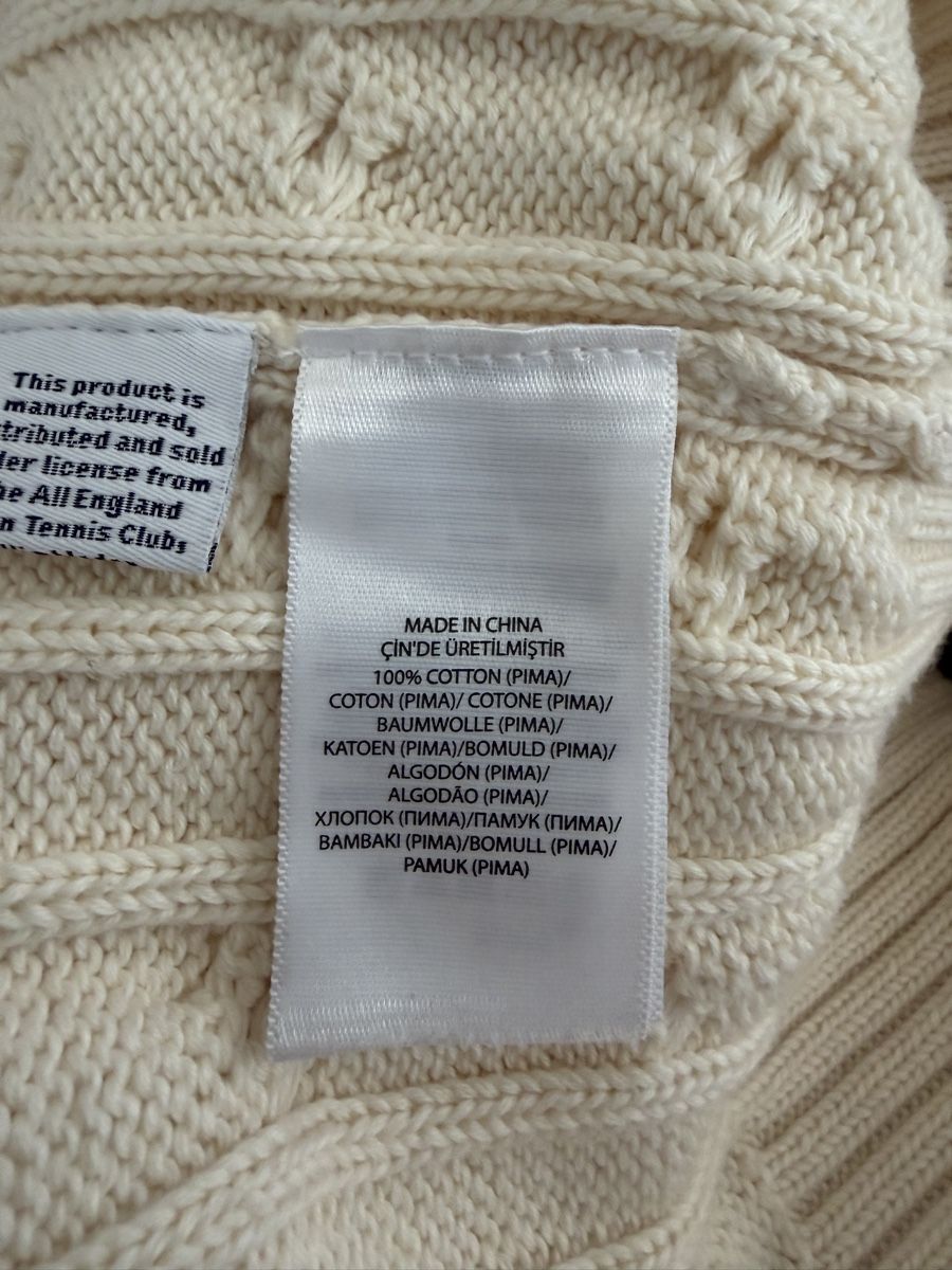 Ralph Lauren Maglioni & Felpe: Polo Ralph Lauren Wimbledon Pullover 100% Pima Baumwolle – Usato da Elsau venduto da isidobrany09 3