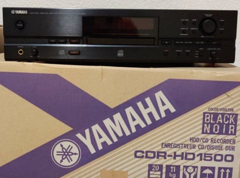 YAMAHA CDR-HD 1500 *** FLAGGSCHIFF ** SELTEN** FB + BA ORIG. (Gebraucht ...