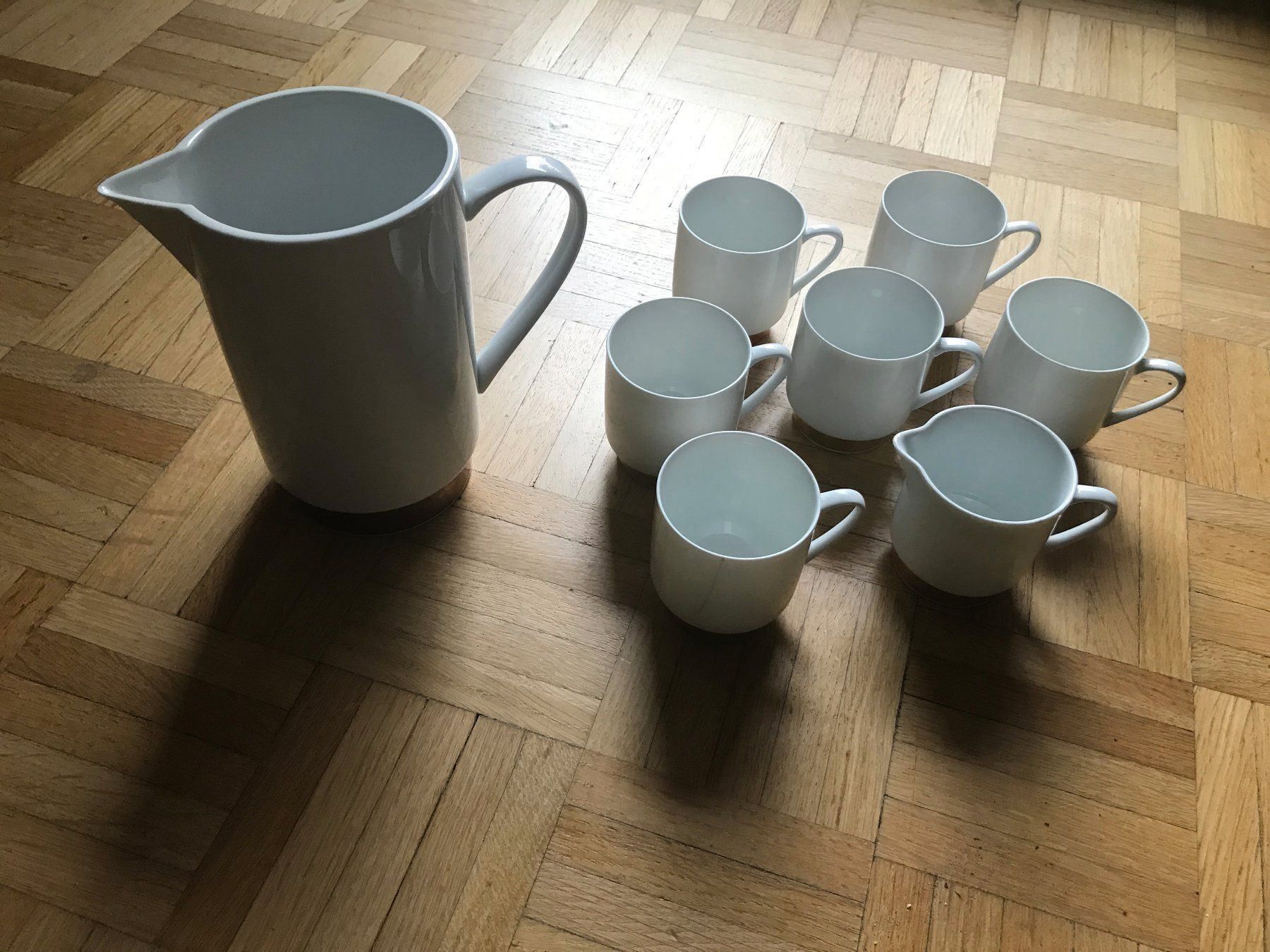 Melitta Set di piatti: Melitta Hamburg Kaffeeservice Goldrand – Usato da Basel venduto da jillybean 2