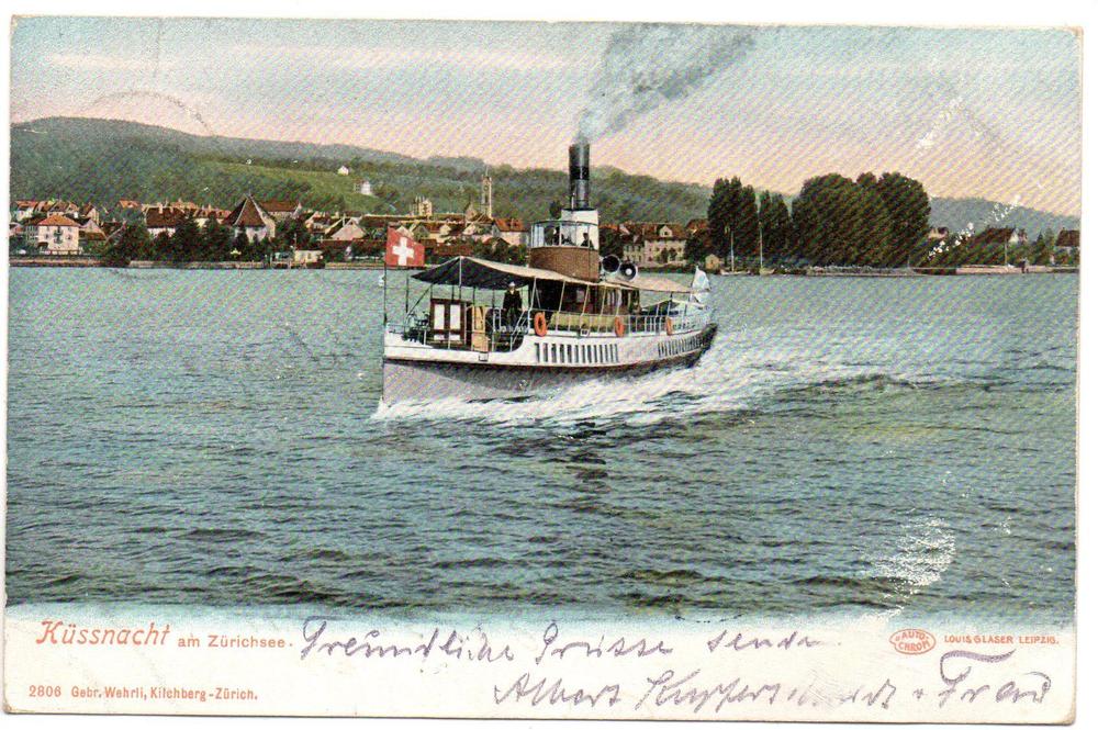 KÜsnacht Am Zürichsee Dampfschiff Kaufen Auf Ricardo