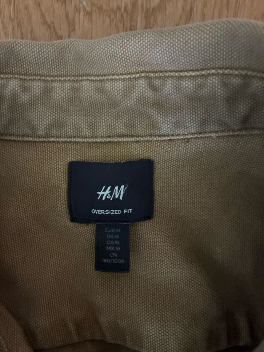 H&M Camicie: H&M Braun Baumwollhemd, Grosse M – Nuovo (secondo la descrizione) da Davos Dorf venduto da and_88z9 1