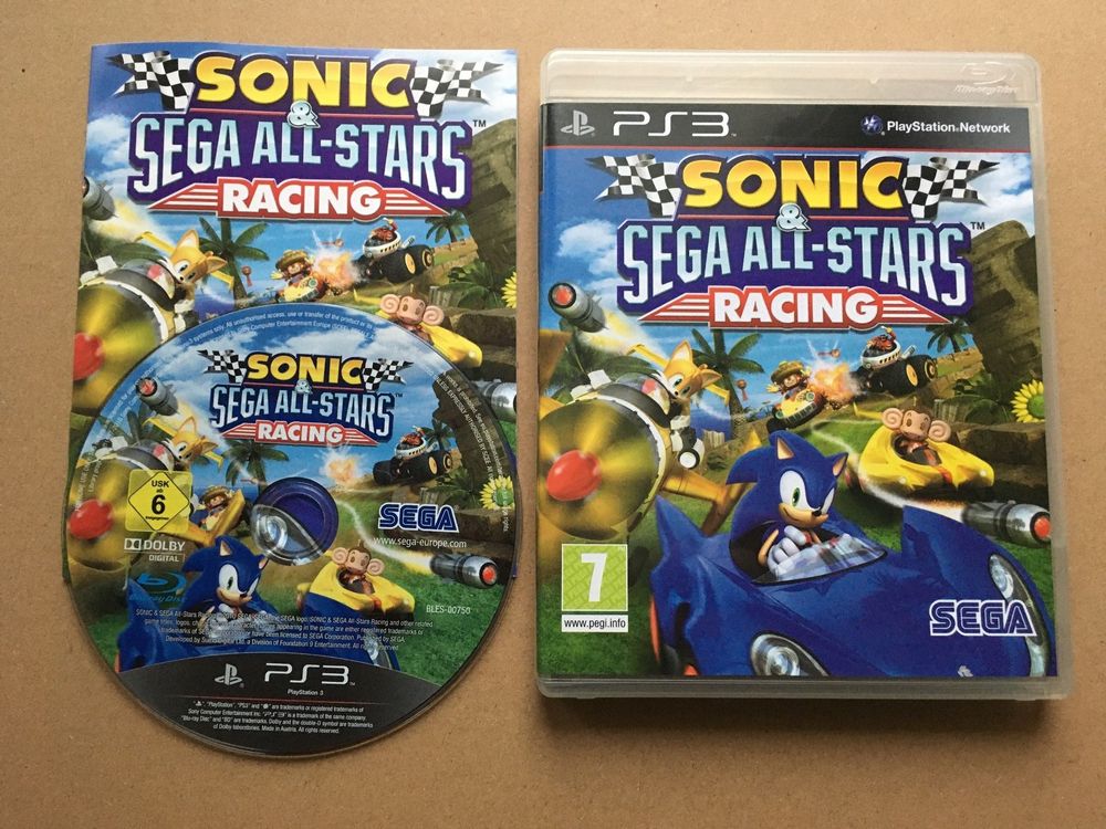 SONIC SEGA ALL-STARS RACING für PS3 (Gebraucht) in St.Gallen für CHF 23 ...