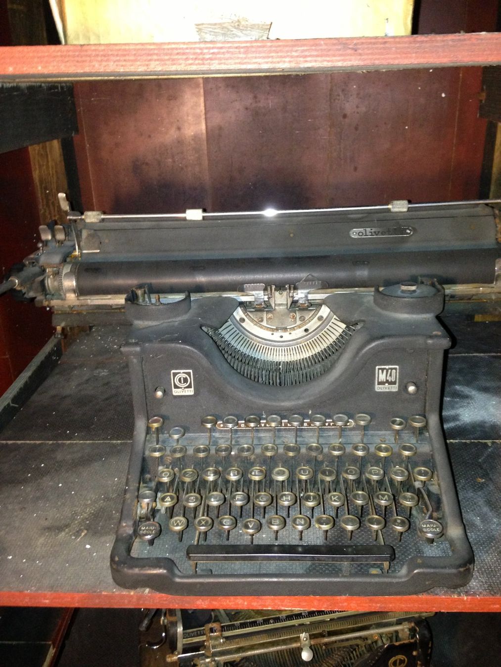 Olivetti Macchine da scrivere: OLIVETTI M40 macchina da scrivere anno 1934 – Usato da Paradiso venduto da ant_9gkz 6