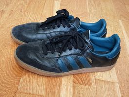 Adidas Originals Samba, Core Black Artic Night Gum, 41 1/3