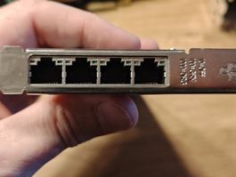 Dell/Intel PRO/1000 VT Quad Port Gigabit Server