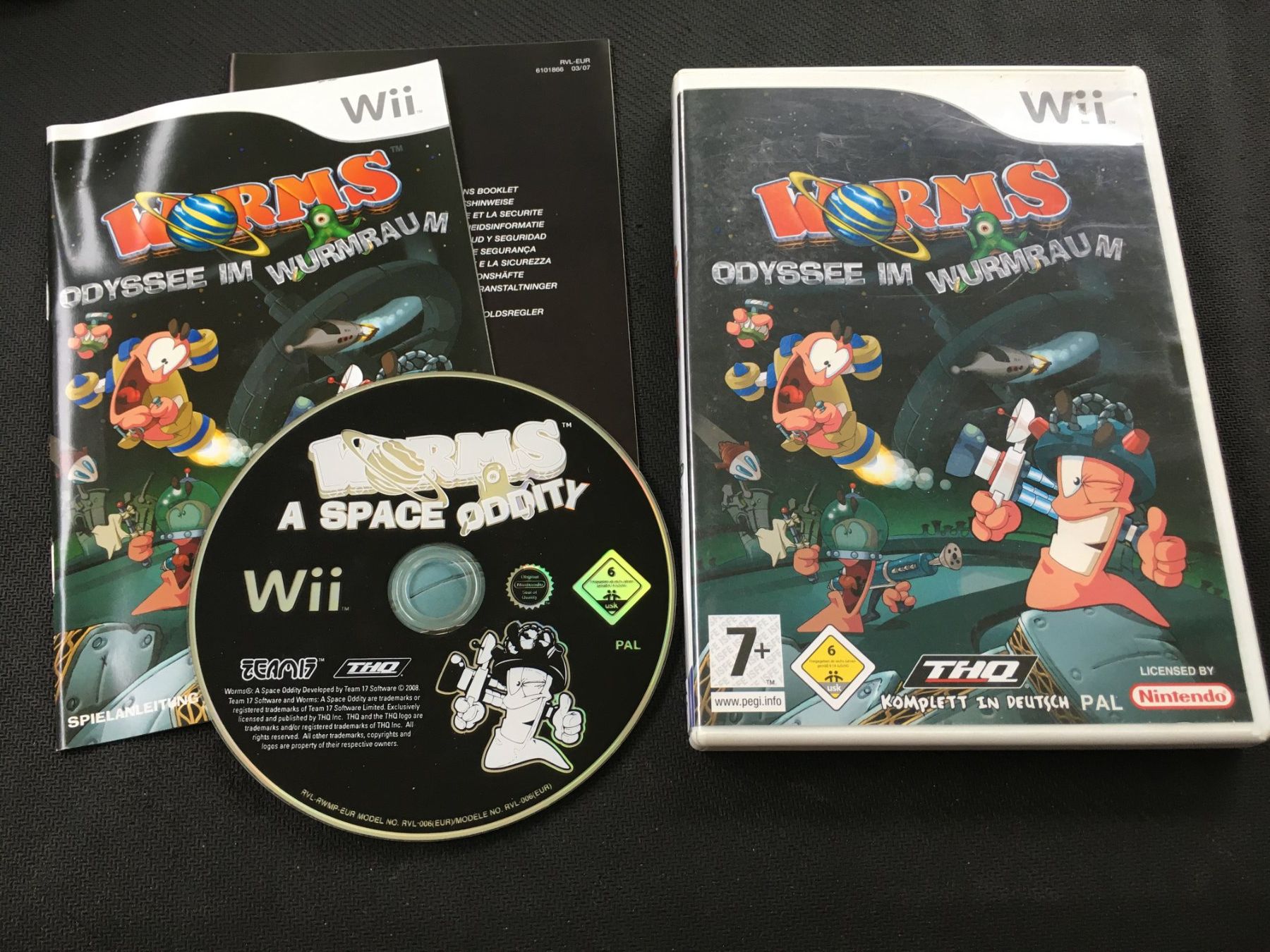 Nintendo Giochi: Worms Odyssee im Wurmraum - Nintendo Wii – Usato da St.Gallen venduto da Punktchen01