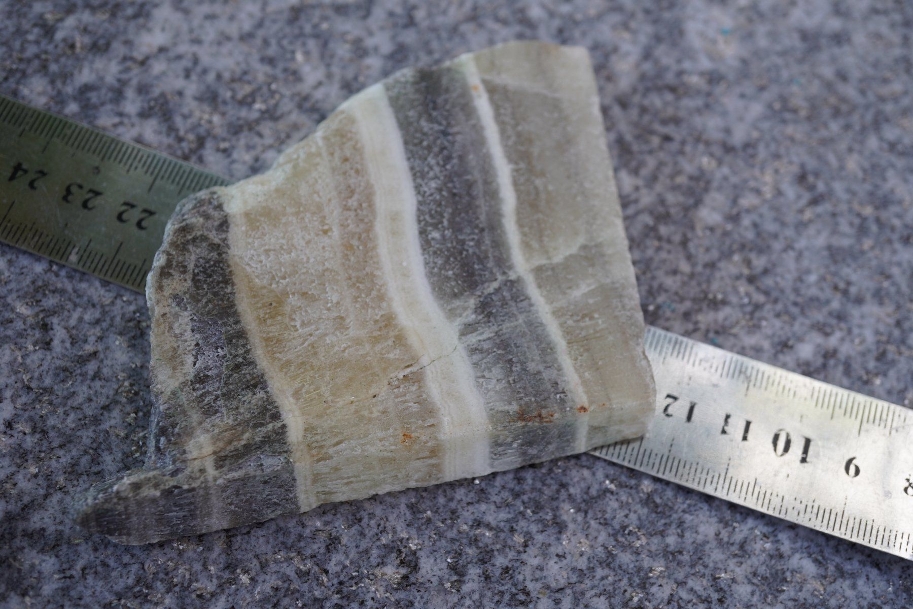 Minerali & Pietre curative: Bänder Aragonit    Platte  Räumung    (1) – Nuovo e nell'imballaggio originale da Eschenbach SG venduto da topstone 5