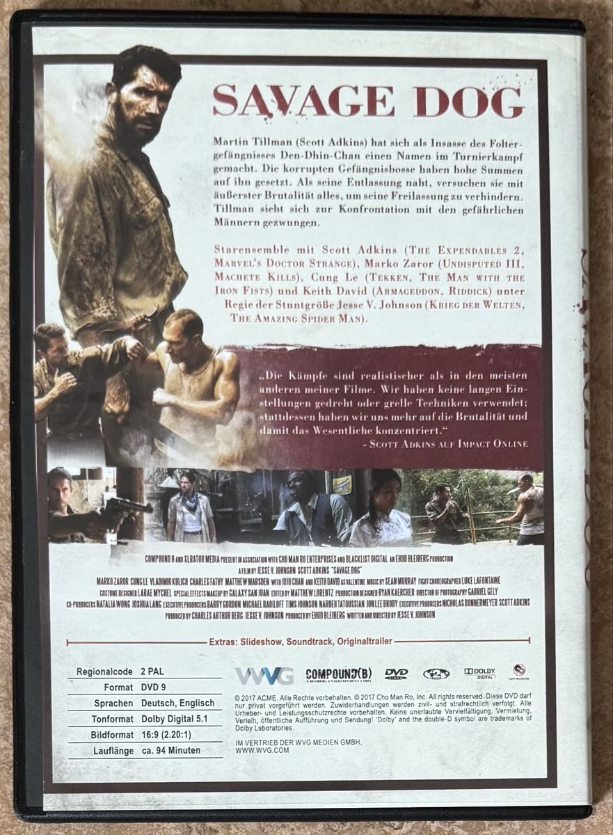 Tutti i DVDs: SAVAGE DOG – Nuovo (secondo la descrizione) da Dietikon venduto da AndreaSch01 1