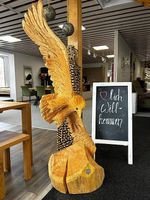 Adler Holzskulptur Made By Flugo