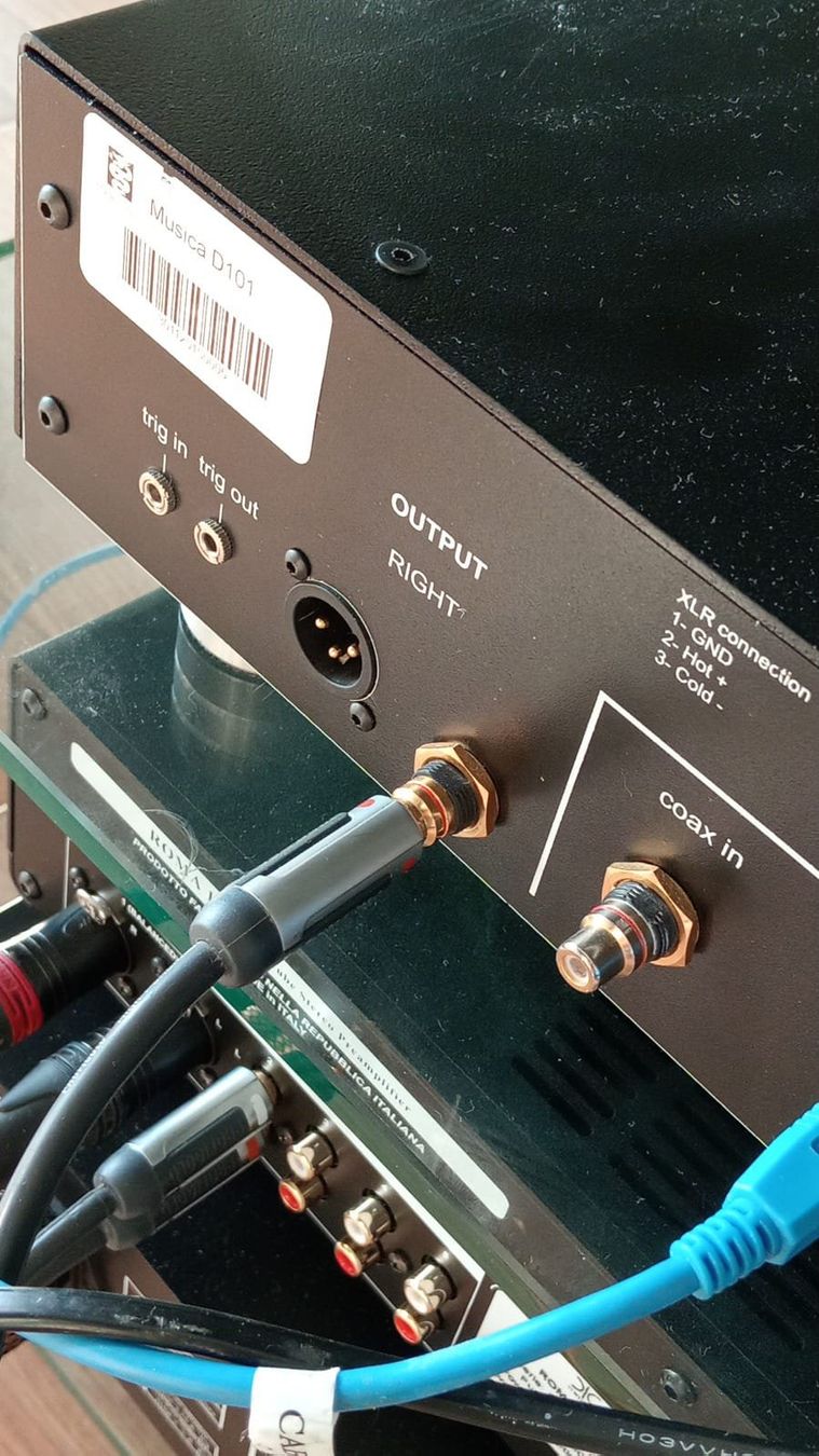 Convertisseurs: NOS - EAM Lab's Musica D101 DAC & Digital Preamplifier – Neuf (Voir description) à St-Cergue par per_6cx5 6