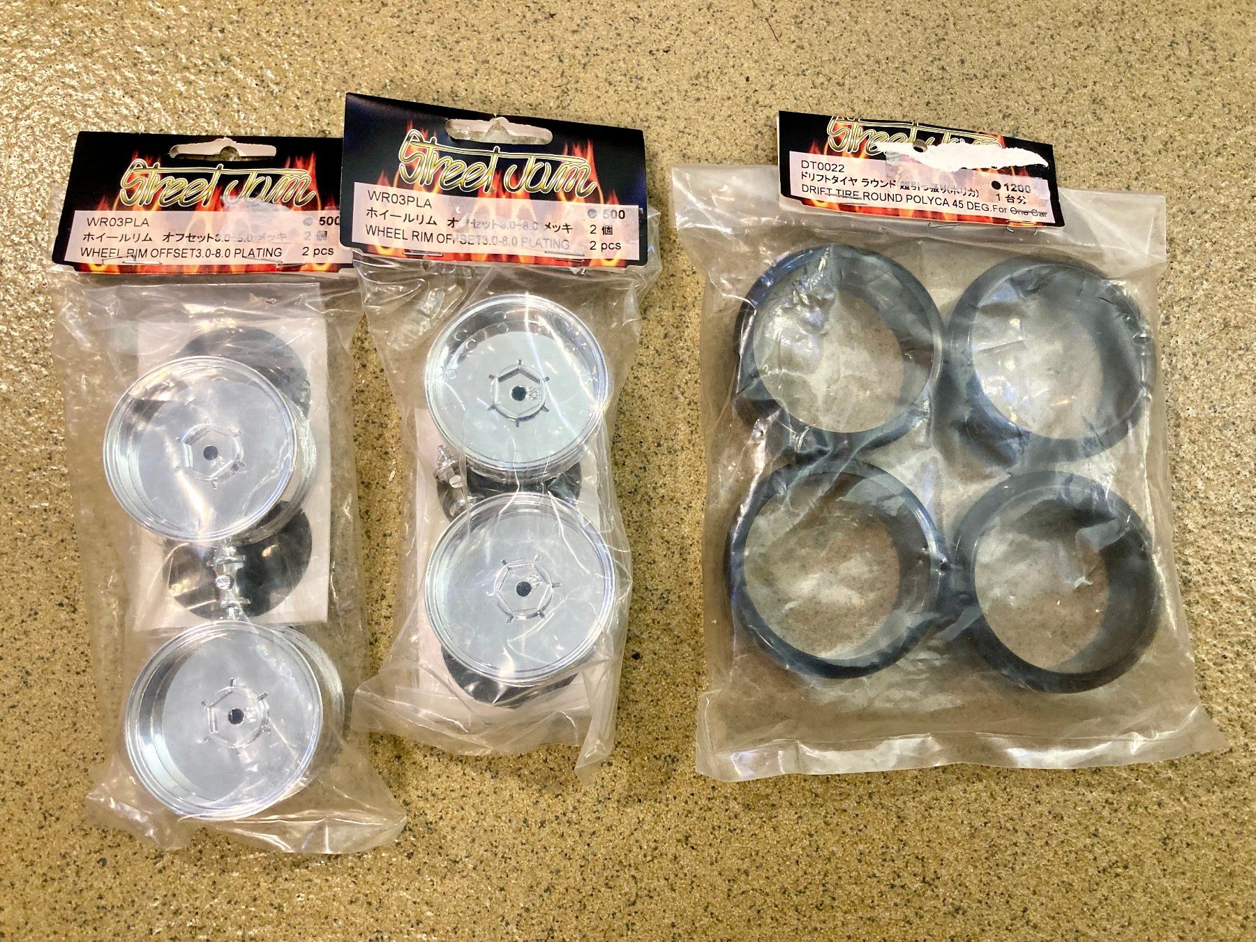 Modellismo RC: Roue drift 1/10 – Nuovo e nell'imballaggio originale da Trélex venduto da Arnaudyak