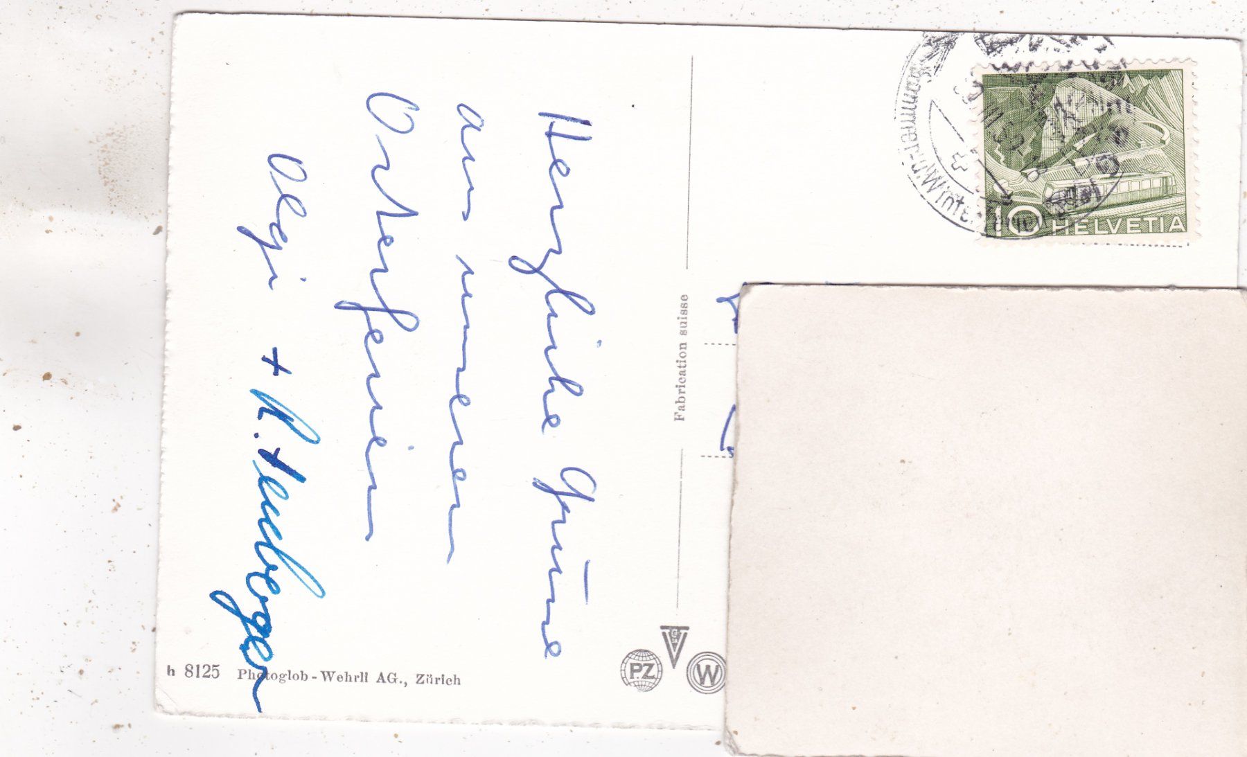 Cartoline postali: Engelberg gegen den Juchlipass 1959 – Usato da Herisau venduto da Lisegrat2008 1