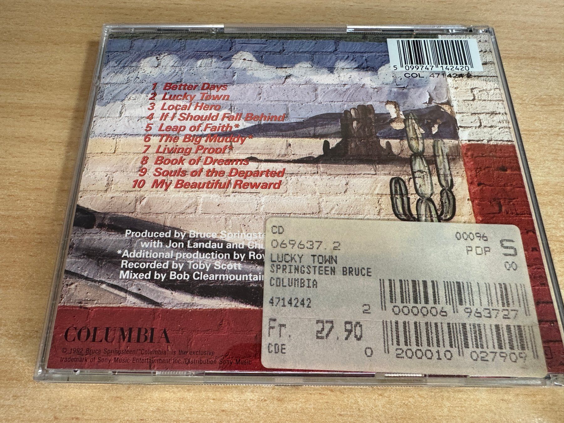 CD: B2 Bruce Springsteen – Lucky Town – Usato da Rikon im Tösstal venduto da Alpenmutz 1