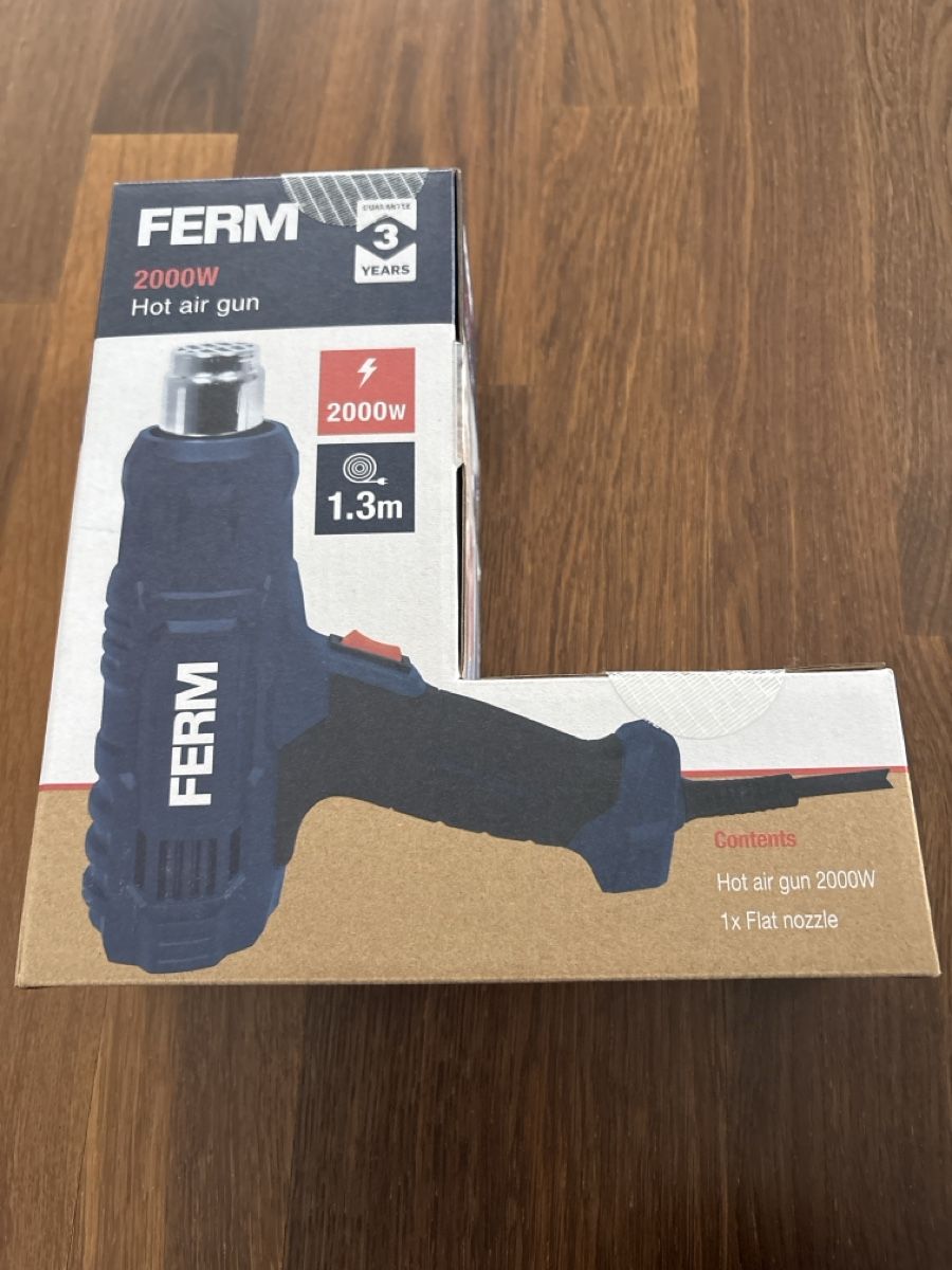 Tutti gli attrezzi: FERM Heissluftpistole 2000W – Nuovo e nell'imballaggio originale da Dübendorf venduto da lus_d2rx 1