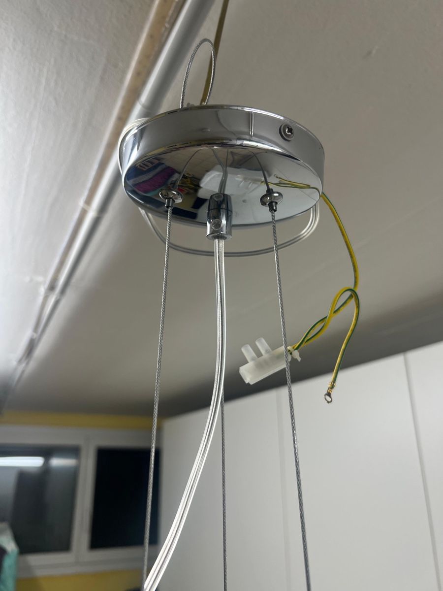 Lampadari & plafoniere: Hänge Lampe mit Glastropfen – Usato da Ipsach venduto da Be44 5