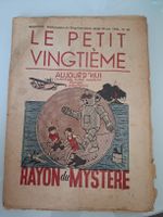 LE PETIT VINGTIEME 1936, Tintin et le Rayon du Mystère!