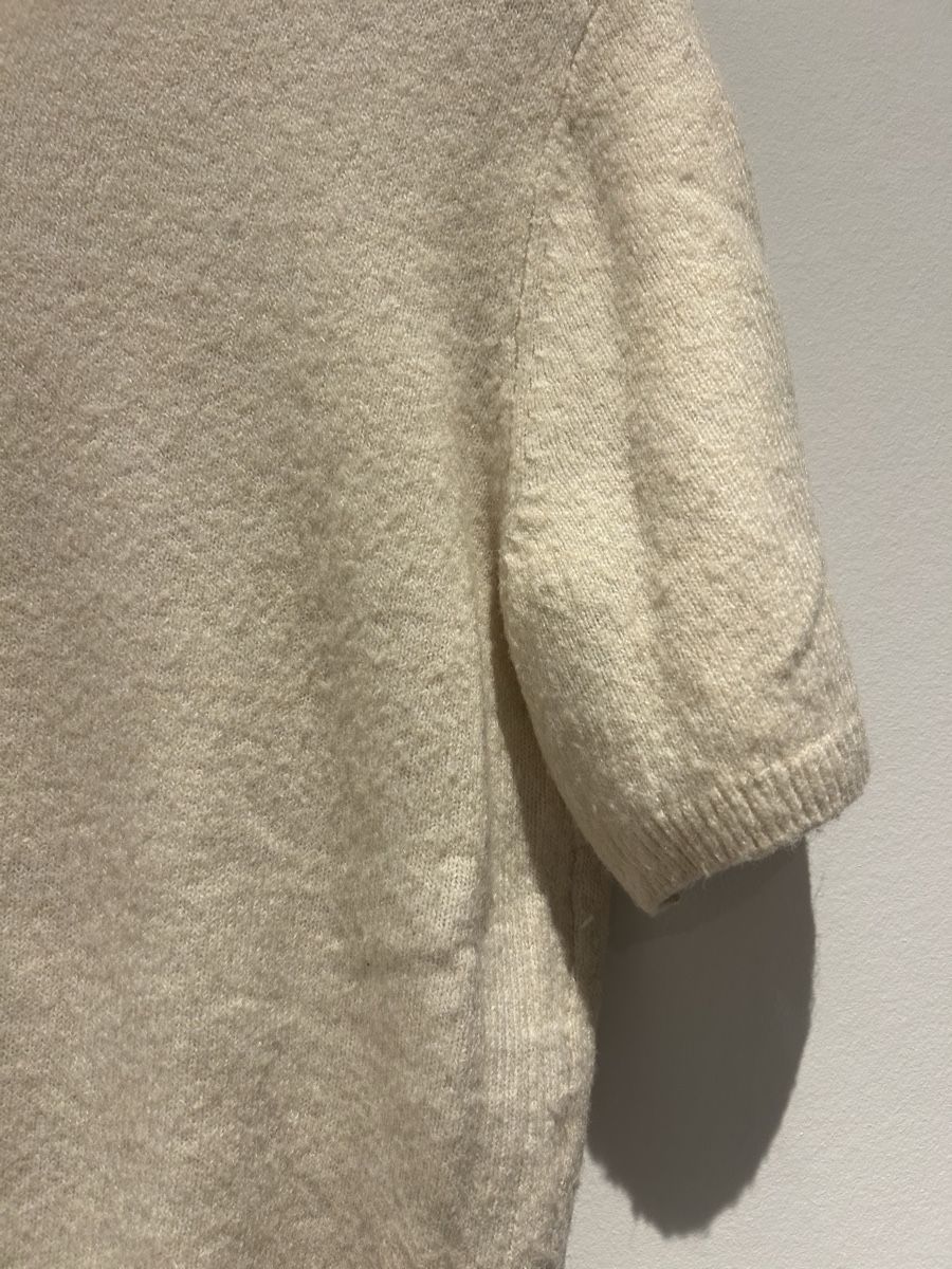 H&M T-shirt: H&M Strickshirt weiss – Usato da Aeugst am Albis venduto da schatzkistee 2