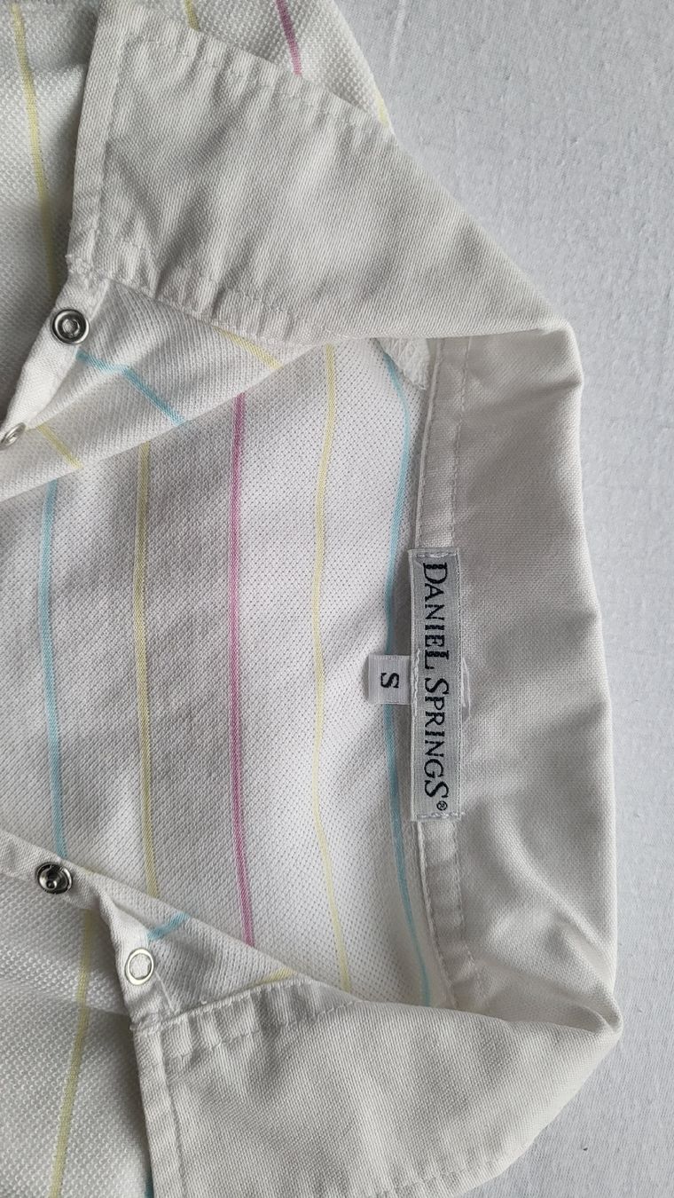 Magliette Polo: Daniel Springs Polotshirt, Gr. S gestreift bunt – Usato da Gutenswil venduto da Spomi 1