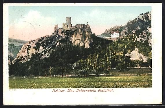 Ansichtskarten: AK Balsthal, Schloss Neu-Falkenstein – Gebraucht aus Berlin von bartko-reher