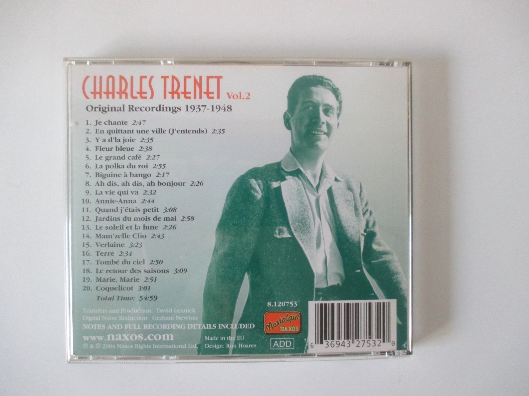 CD: CHARLES TRENET  "Je chante"    CD – Usato da Zürich venduto da Daniel517 2