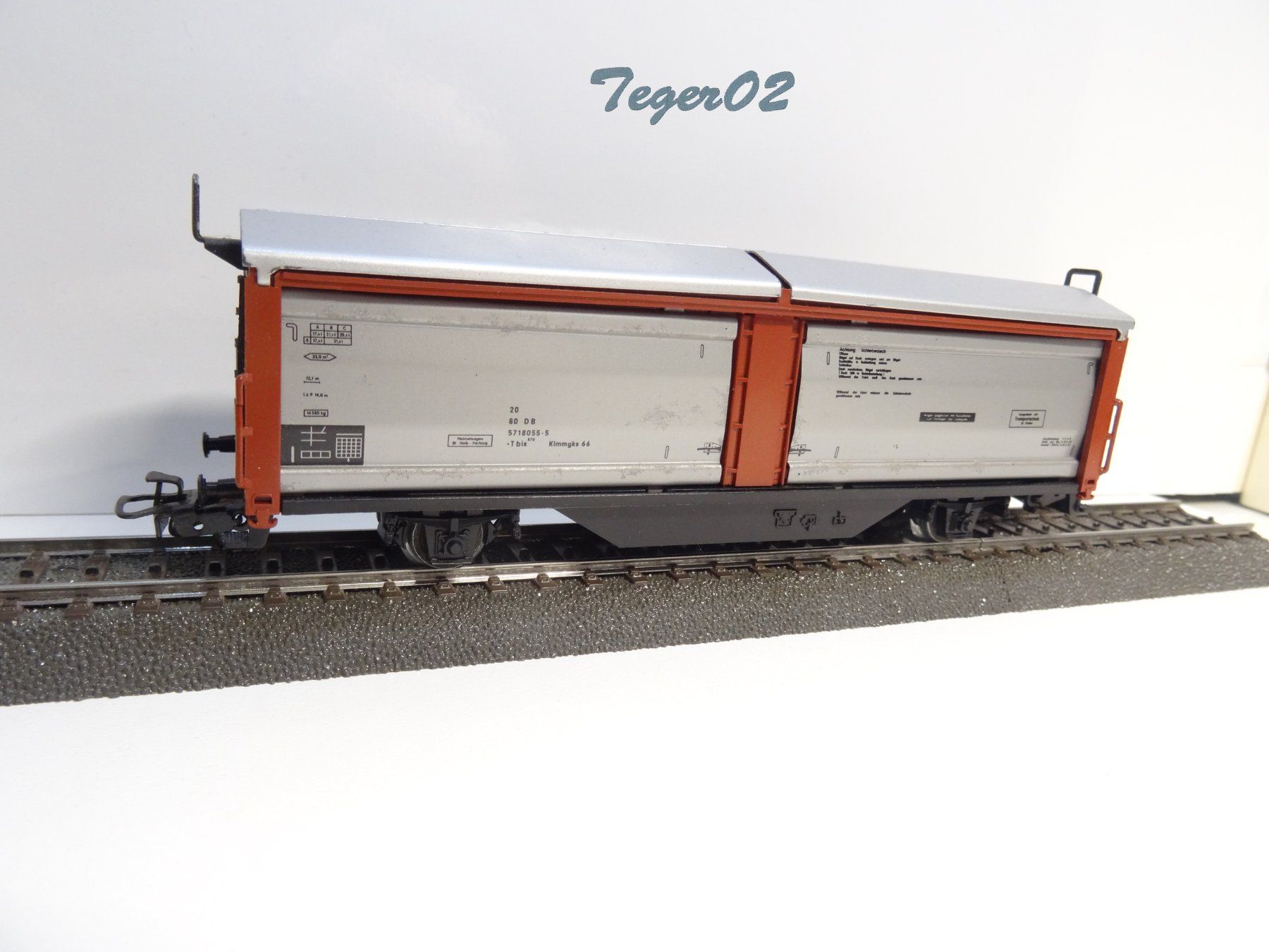 Märklin Modellini di ferrovie: Märklin. H0 4633 Güterwagen – Usato da Hochdorf venduto da Teger02