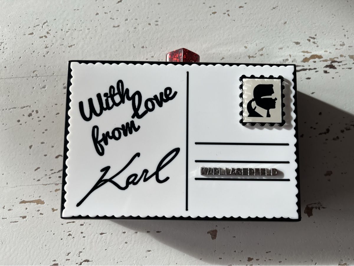 Karl Lagerfeld Borse da donna: Handtasche Karl Lagerfeld – Nuovo (secondo la descrizione) da Ittenthal venduto da kitty-w1971