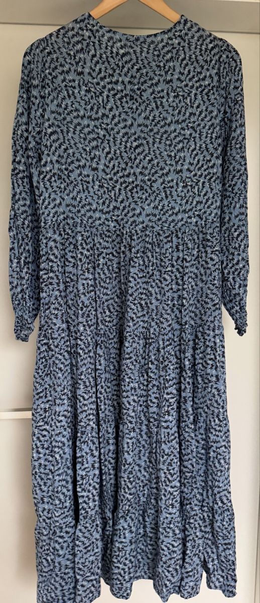 Zara Vestiti: Kleid ZARA blau gemustert Grösse S – Usato da Widnau venduto da freipe 2