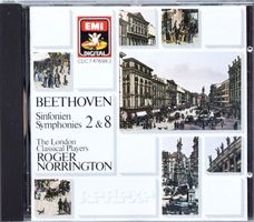 Beethoven-Symphonie 2 & 8 Norrington - CD