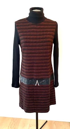 ANA ALCAZAR Kleid  Rollneck Strickkleid Gr.38