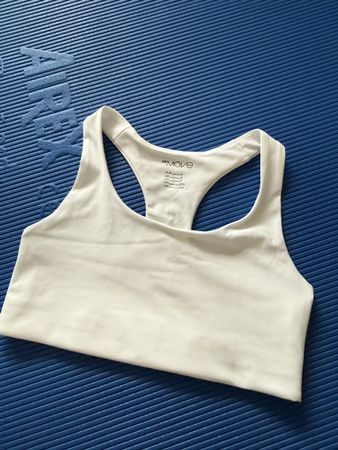 Sport BH von H&M Move, weiss, Gr. S, neu!