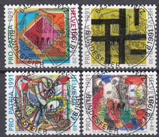 PP Vollstempel zum Tag der Bundesfeier 1.8.1991, 6430 Schwyz