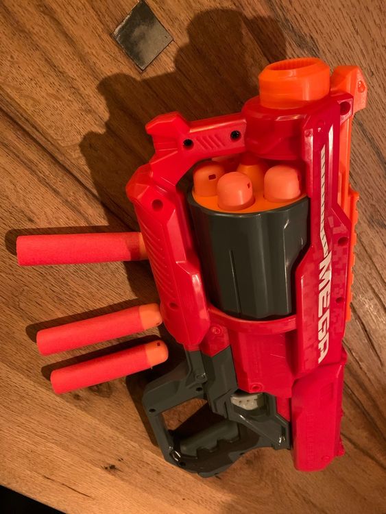 Nerf Mega CycloneShock Blaster - Top Zustand, Inkl. Munition 2