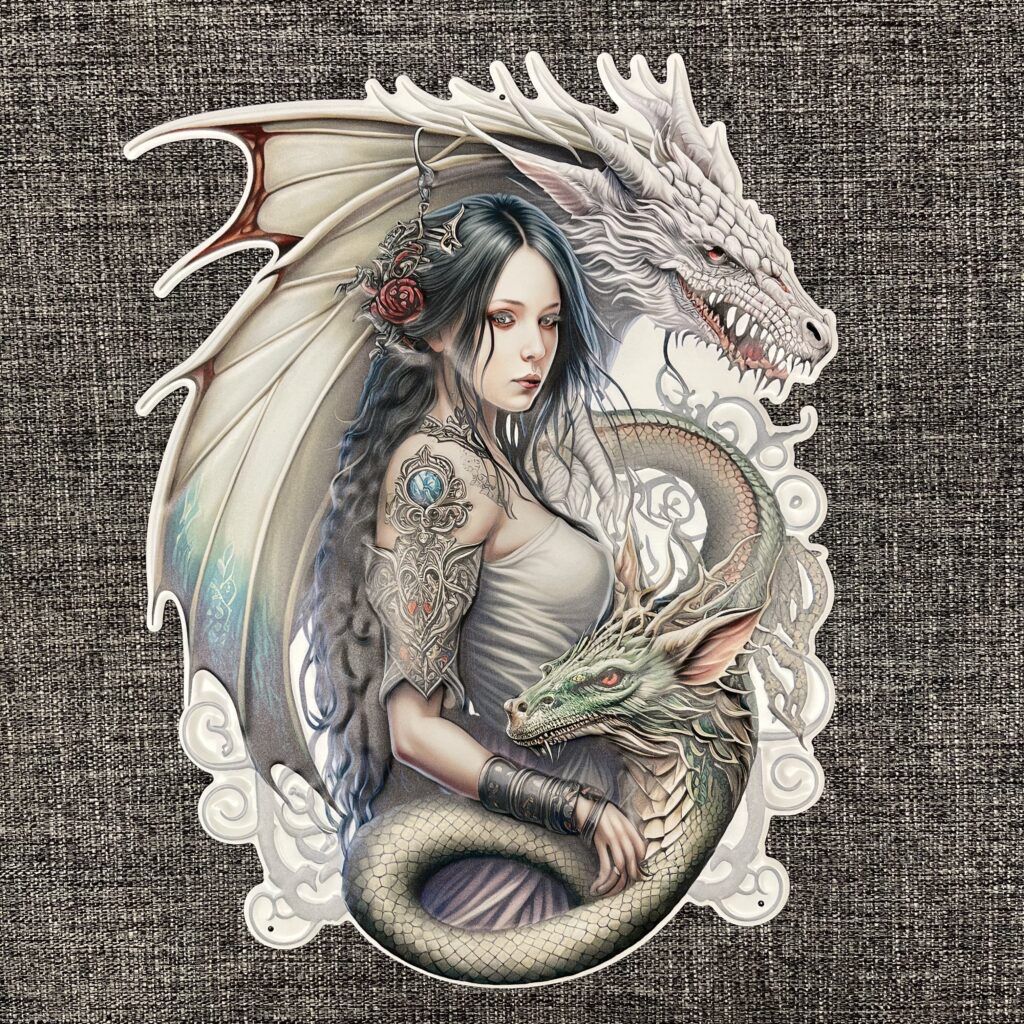 Insegne: Dragon Fantasy Metal Art Schild – Nuovo (secondo la descrizione) da Schwyz venduto da rs-trend