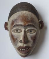 Afrika-Maske, Ba-Congo, 23 x 33 cm.