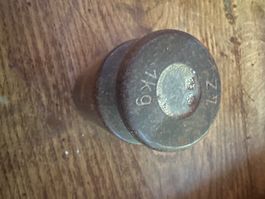 Poids ancien 1kg gewicht