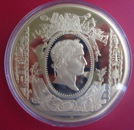 Médailles: GIGANT: Napoleon I. - PP - 100 mm – Neuf avec emballage d'origine à Luzern par Horoskop1 1