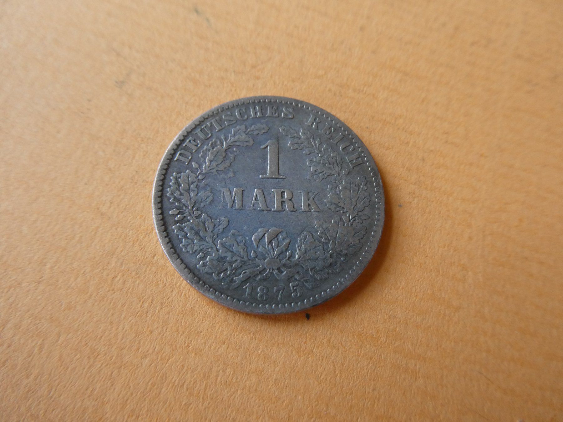 Tutti le monete: Dt. Reich 1875 G, 1 Silbermark – Usato da Hinterforst venduto da Rohusri 1