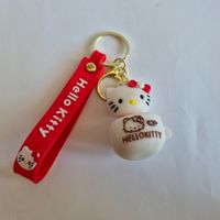 Hello Kitty Schlüsselanhänger - Rot/weiss - MER