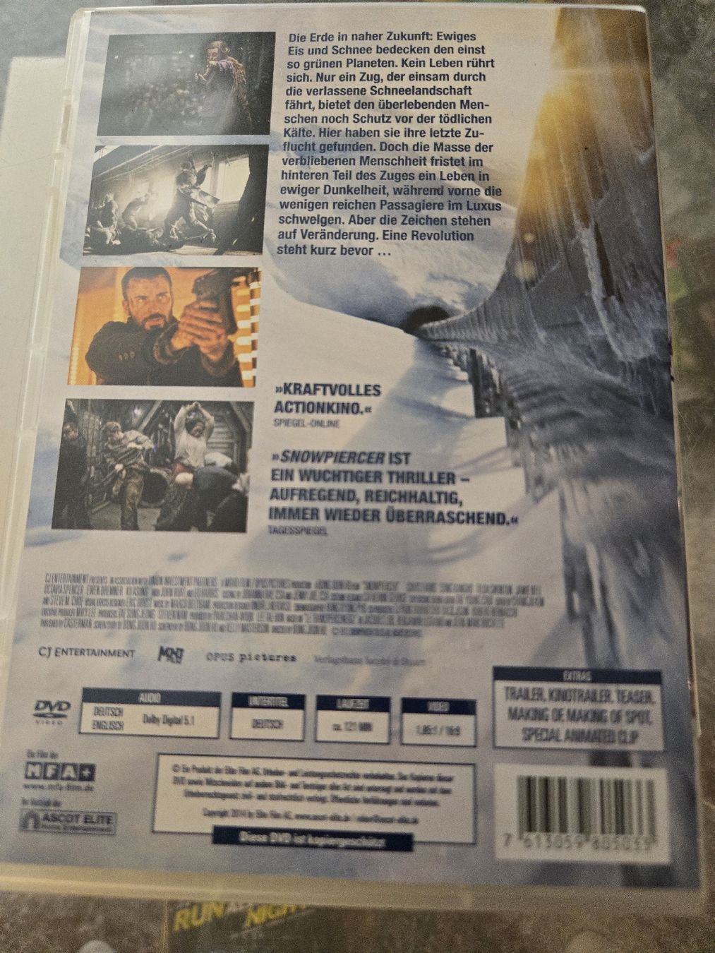Tutti i DVDs: Snowpiercer DVD – Usato da Bussigny venduto da Kfdlt 1