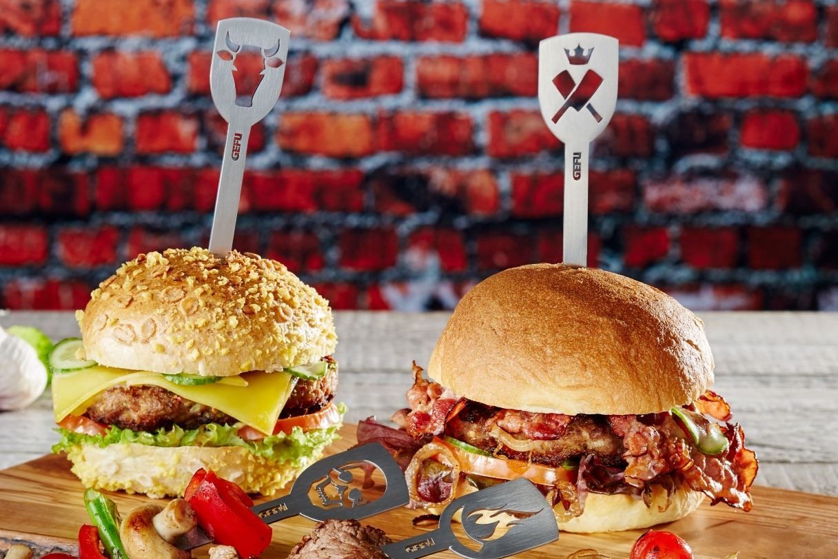 Elettrodomestici da cucina: Hamburger Spiesse TORRO TF Set mit 2 Stk – Nuovo e nell'imballaggio originale da Wettingen venduto da kochshop 3