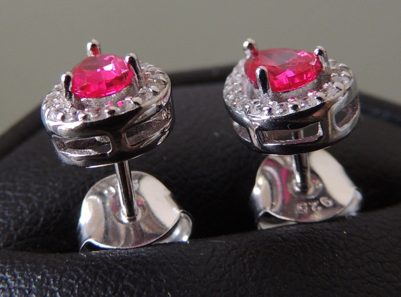 Orecchini pendenti & Orecchini a lobo: Silber 925 Ohrstecker mit Zirkonia – Nuovo e nell'imballaggio originale da Waldenburg venduto da schaller707 1