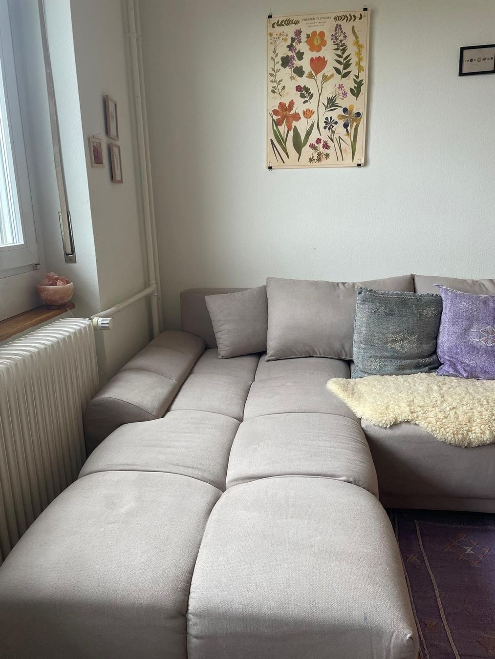 Gonser Divani: Ecksofa mit Schlaffunktion Travis Beige - links – Usato da Basel venduto da Jessyk94 1