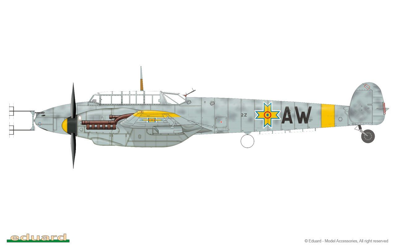 Kit di modellismo & Modellini statici: Messerschmitt Bf 110 F 1/48 – Nuovo e nell'imballaggio originale da Bözen venduto da jackieoh 2