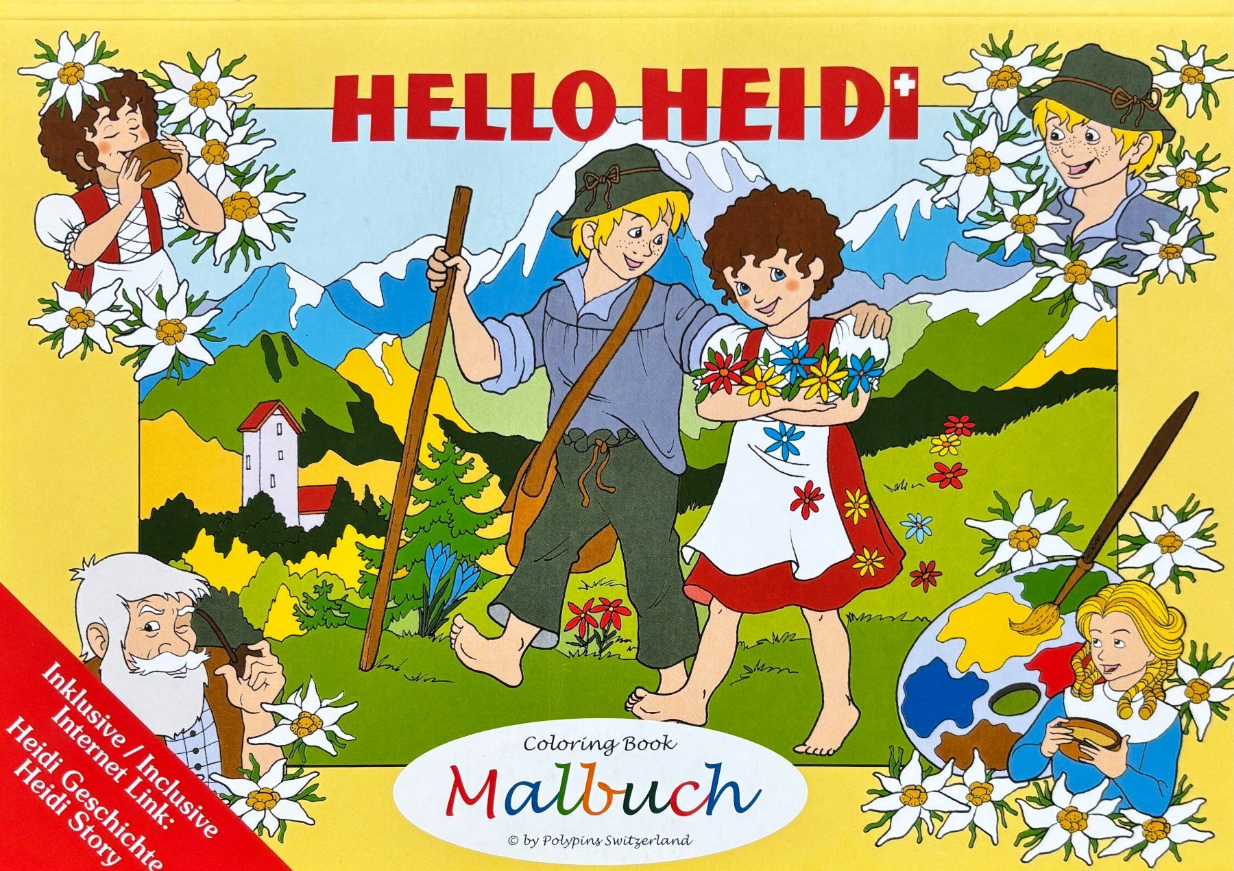 Bücher: Hello Heidi Malbuch – Neu (gemäss Beschreibung) aus Sarnen von Livres