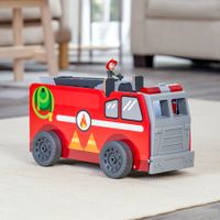 2-in-1-Feuerwehrauto-Spielset