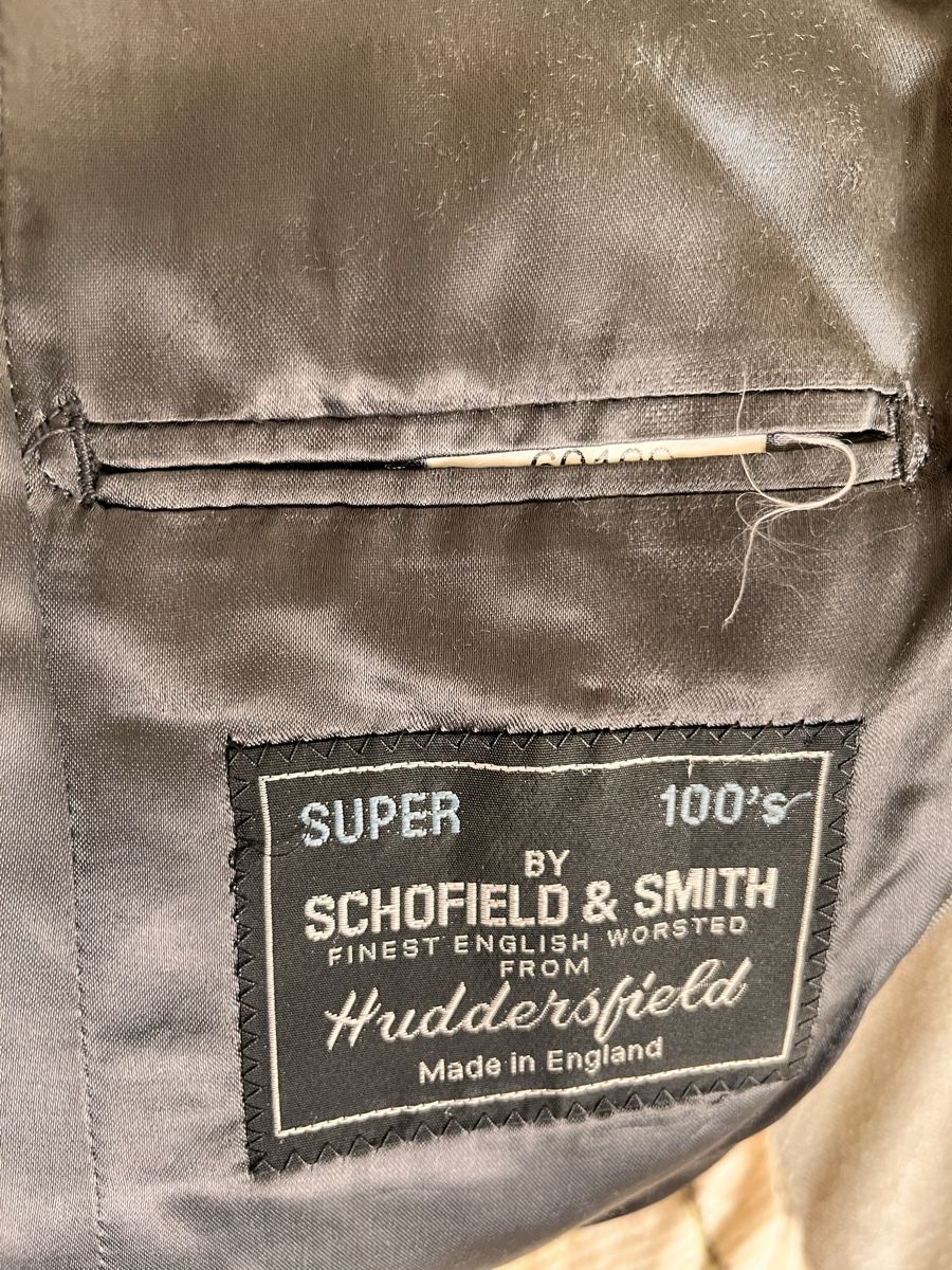 Giacche: OLD ENGLAND Paris Jacket Grey Wool Size 52 Made in England – Usato da Lausanne venduto da Danash 6