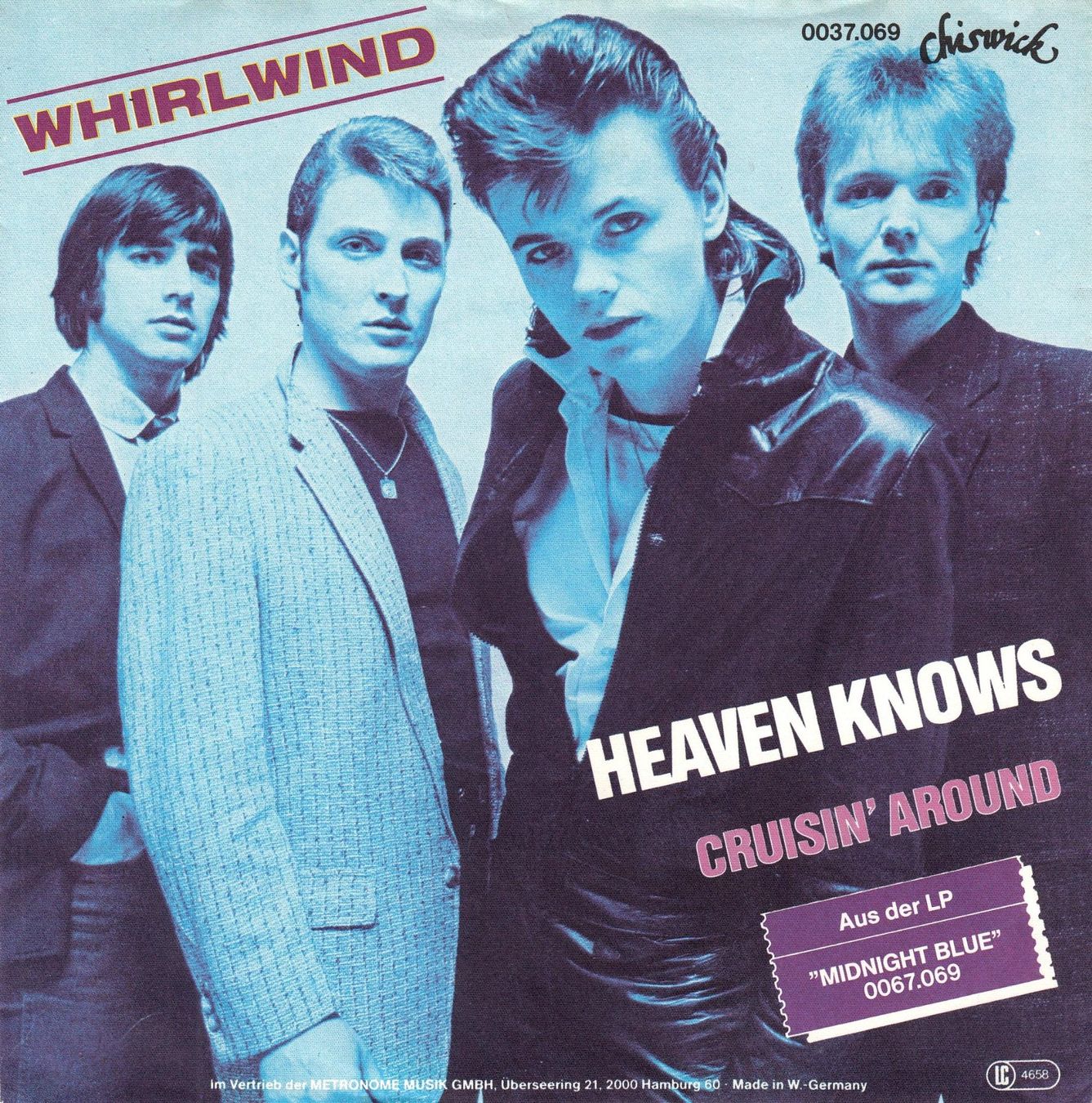 Dischi in vinile: Whirlswind Vinyl Single 1980 – Usato da Volketswil venduto da Abcrecords